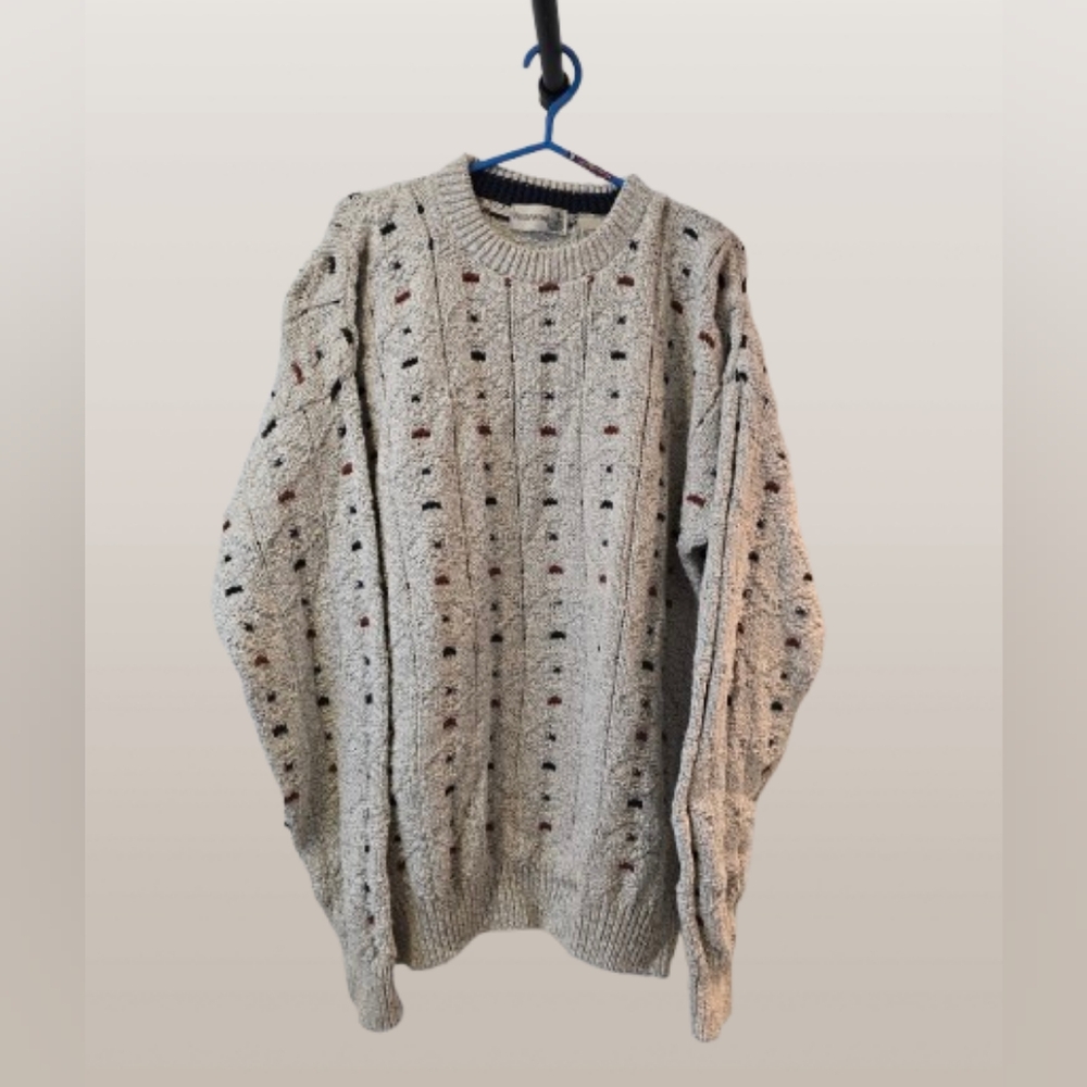 Vintage 90's Fieldmaster Sweater (100% Cotton Sweater) Size XLarge